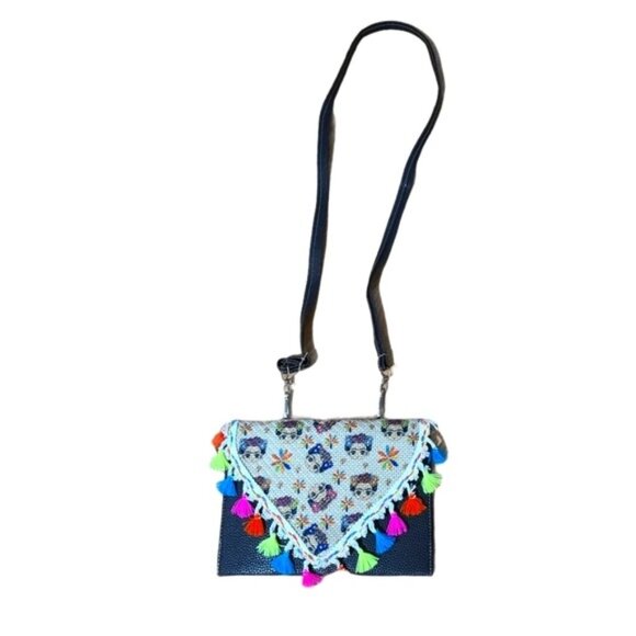 Frida Kahlo Mexican Artesanal Crossbody/Cl… - Picture 7 of 11